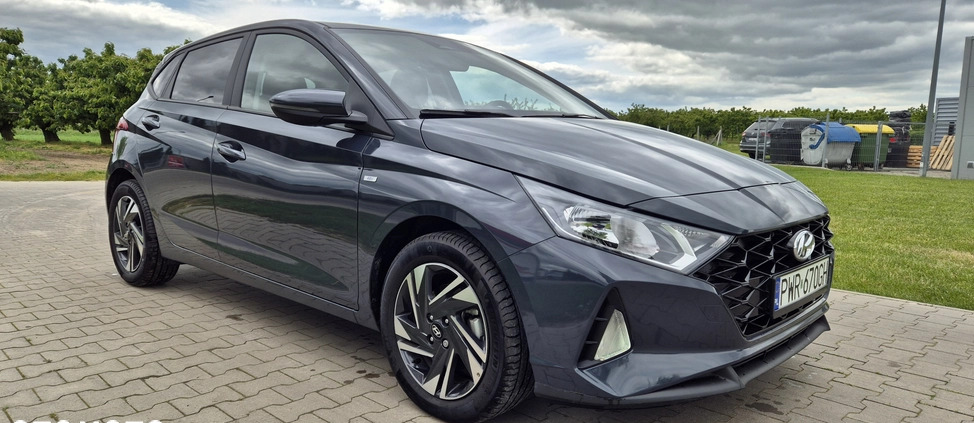 Hyundai i20 cena 66900 przebieg: 6700, rok produkcji 2022 z Września małe 106